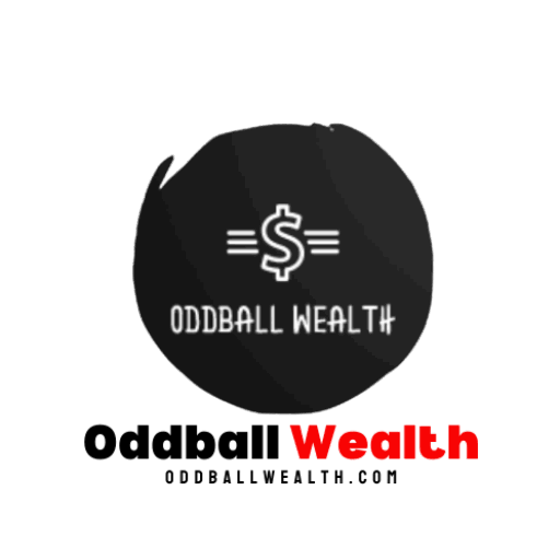 Brand logo for Oddball Wealth, website oddballwealth.com